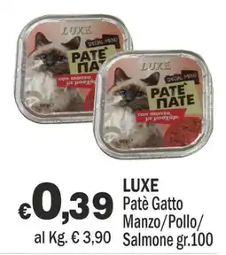Primo Prezzo Luxe Patè Gatto offerta