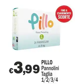 Primo Prezzo Pillo Pannolini offerta