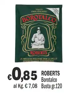 Primo Prezzo Roberts Borotalco offerta