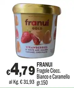 Primo Prezzo Franui Fragole Ciocc. Bianco e Caramello offerta