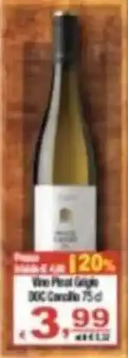 CTS Supermercati Vino Pinot Grigio DOC Conegliano offerta