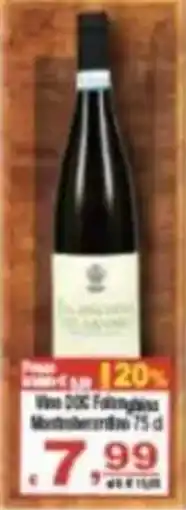 CTS Supermercati Vino DOC Follungina Montemorardini offerta