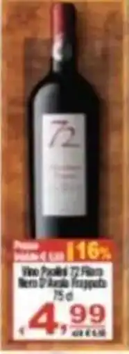 CTS Supermercati Vino Poalini 72 Piana Nero D'Avola Frappato offerta