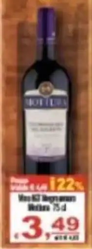 CTS Supermercati Mortara vino rosso offerta