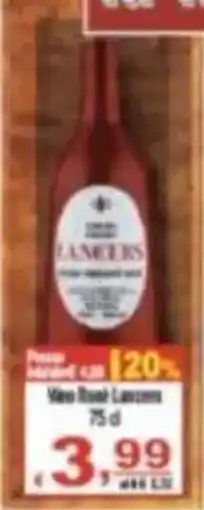 CTS Supermercati Vino Rosé Lancers offerta