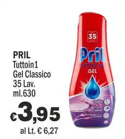 Primo Prezzo Pril Tuttoin1 Gel Classico offerta
