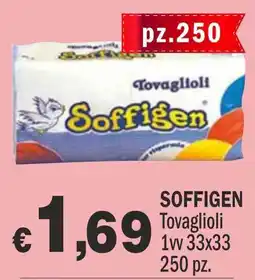 Primo Prezzo Tovaglioli Soffigen offerta