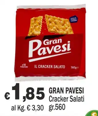 Gran Pavesi Cracker Salati