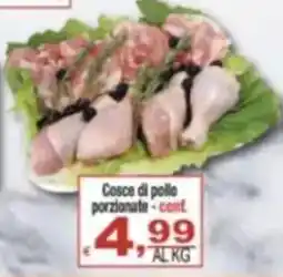 CTS Supermercati Cosce di pollo porzionate offerta