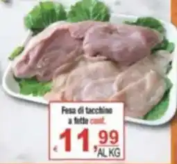 CTS Supermercati Fesa di tacchino offerta