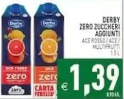 Pim Supermercati Derby zero zuccheri aggiunti offerta