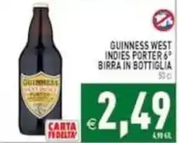 Pim Supermercati Guinness west indies porter offerta