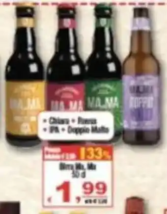 CTS Supermercati Birra Ma.Ma offerta