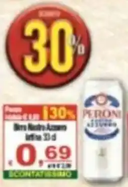 CTS Supermercati Birra Nastro Azzurro offerta