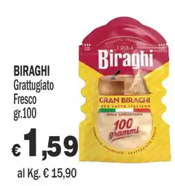 Primo Prezzo Biraghi Grattugiato Fresco offerta