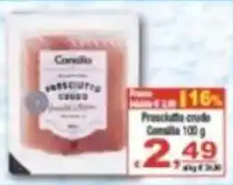 CTS Supermercati Prosciutto crudo Consilia offerta