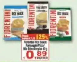 CTS Supermercati Fiorentini Rice Snack Formaggio Pizza offerta