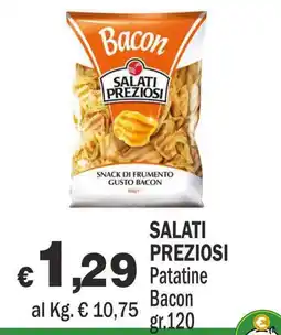 Primo Prezzo Salati Preziosi Patatine Bacon offerta