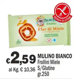Primo Prezzo Mulino Bianco Frollini Miele offerta