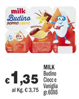 Primo Prezzo Milk Budino Ciocc e Vaniglia offerta