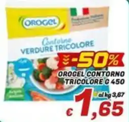 Idromarket Orogel contorno verdure tricolore offerta