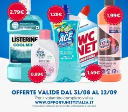 Opportunity Shop Fresh & Clean Intimo offerta