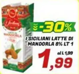 Idromarket I siciliani latte di mandorla offerta