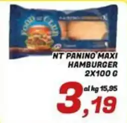 Idromarket NT Panino Maxi Hamburger offerta