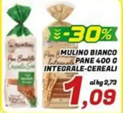 Idromarket Mulino Bianco Pane 400 C Integrale-Cereali offerta