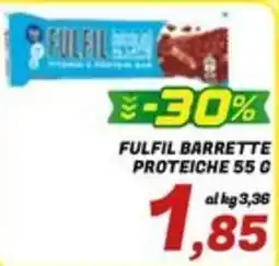Idromarket Fulfil barrette proteiche offerta