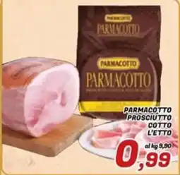 Idromarket Parmacotto prosciutto cotto offerta
