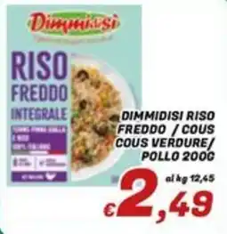 Idromarket Dimmidisi riso freddo integrale offerta