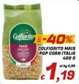 Idromarket Colfiorito mais pop corn italia offerta