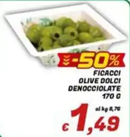 Idromarket Ficacci olive dolci denocciolate offerta