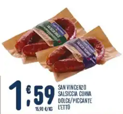 Gruppo Pascar San Vincenzo Salsiccia Curva offerta