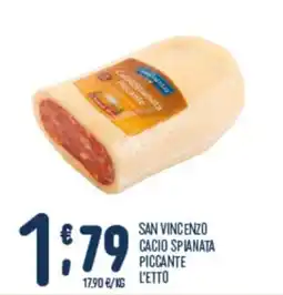 Gruppo Pascar San Vincenzo Cacio Spianata Piccante offerta