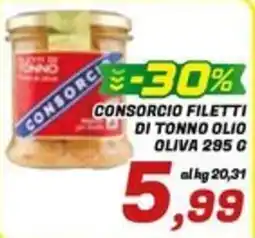 Idromarket Consorzio filetti di tonno olio offerta