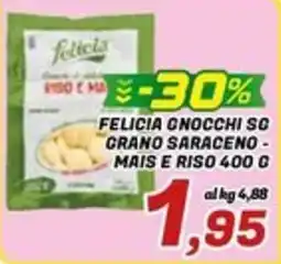 Idromarket Felicia gnocchi sg grano saraceno - mais e riso offerta