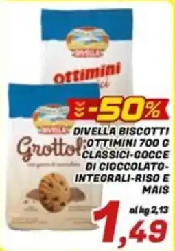Idromarket Divella biscotti ottimini offerta