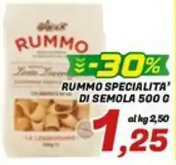 Idromarket Rummo specialità di semola offerta