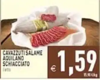 Cavazzuti salame aquilano schiacciato