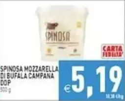 Iperfamily Spinosa Mozzarella di Bufala Campana DOP offerta