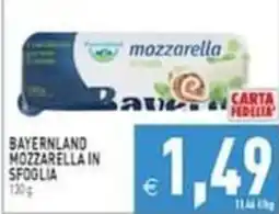 Iperfamily Bavaria mozzarella in sfoglia offerta