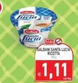 Iperfamily Galbani Santa Lucia Ricotta offerta