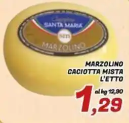 Idromarket Marzolino Caciotta Mista offerta