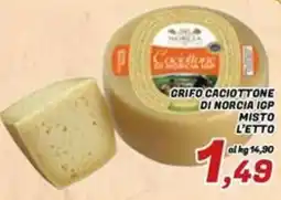 Idromarket Grifo Caciottone di Norcia IGP misto offerta