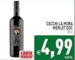 Iperfamily Cecchi la Mora Merlot Doc offerta
