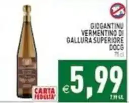 Iperfamily GioGantinu Vermentino di Gallura Superiore DOCG offerta