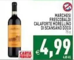 Iperfamily Marchesi Frescobaldi Calaforte Morellino di Scansano DOCG offerta
