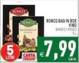 Iperfamily Ronco bag in box vino offerta